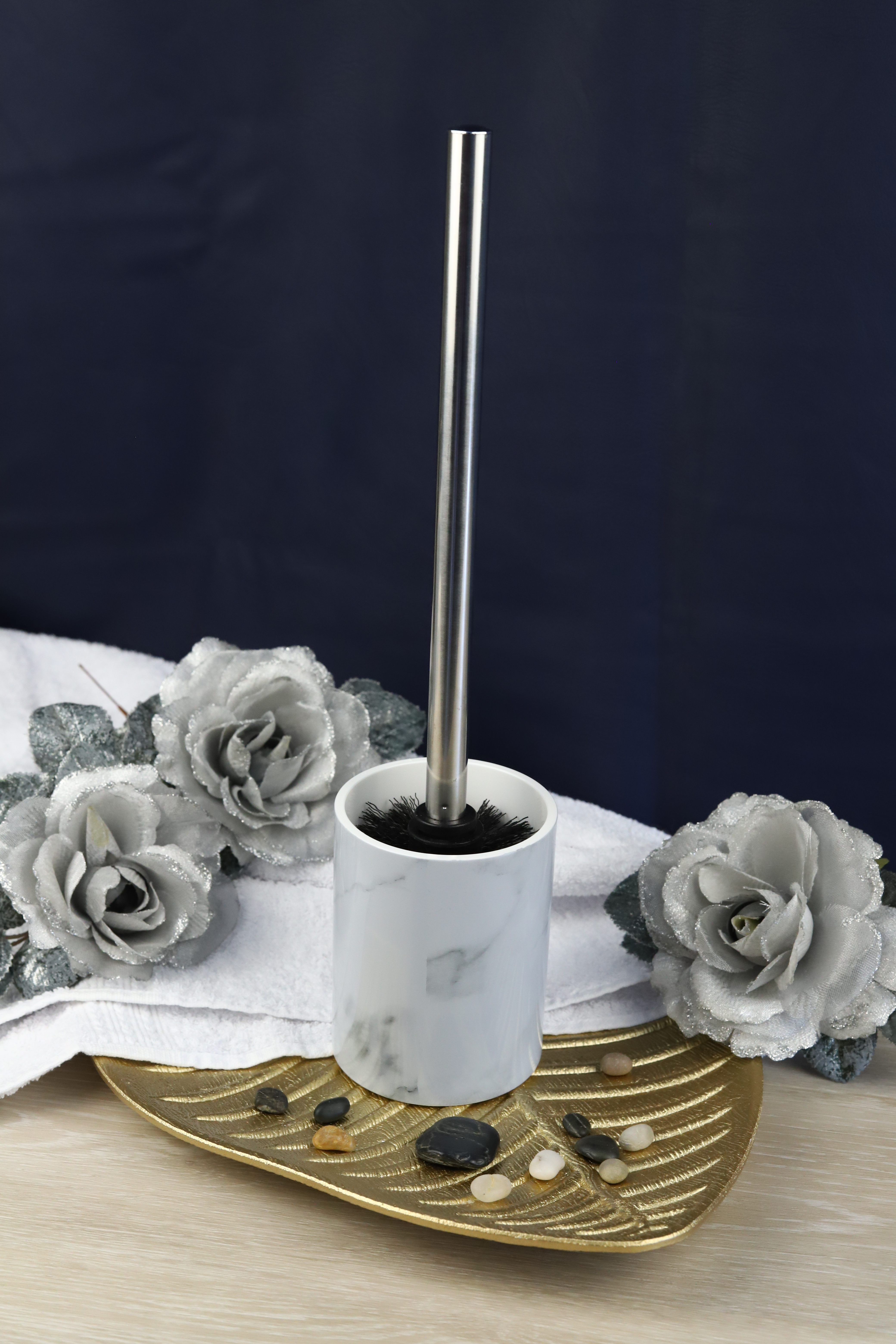 Ерш Delphinium коллекция "Marble", пластик