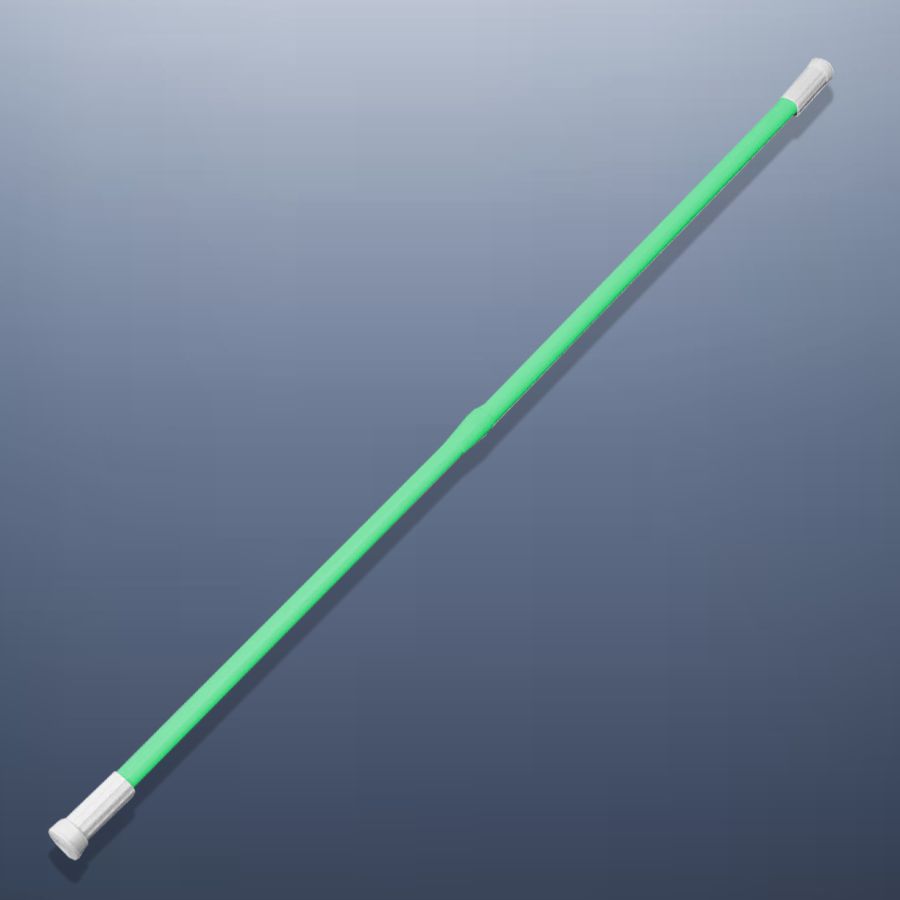 Карниз для ванной телескопический Delphinium 110-200см, светло-зеленый, т/у