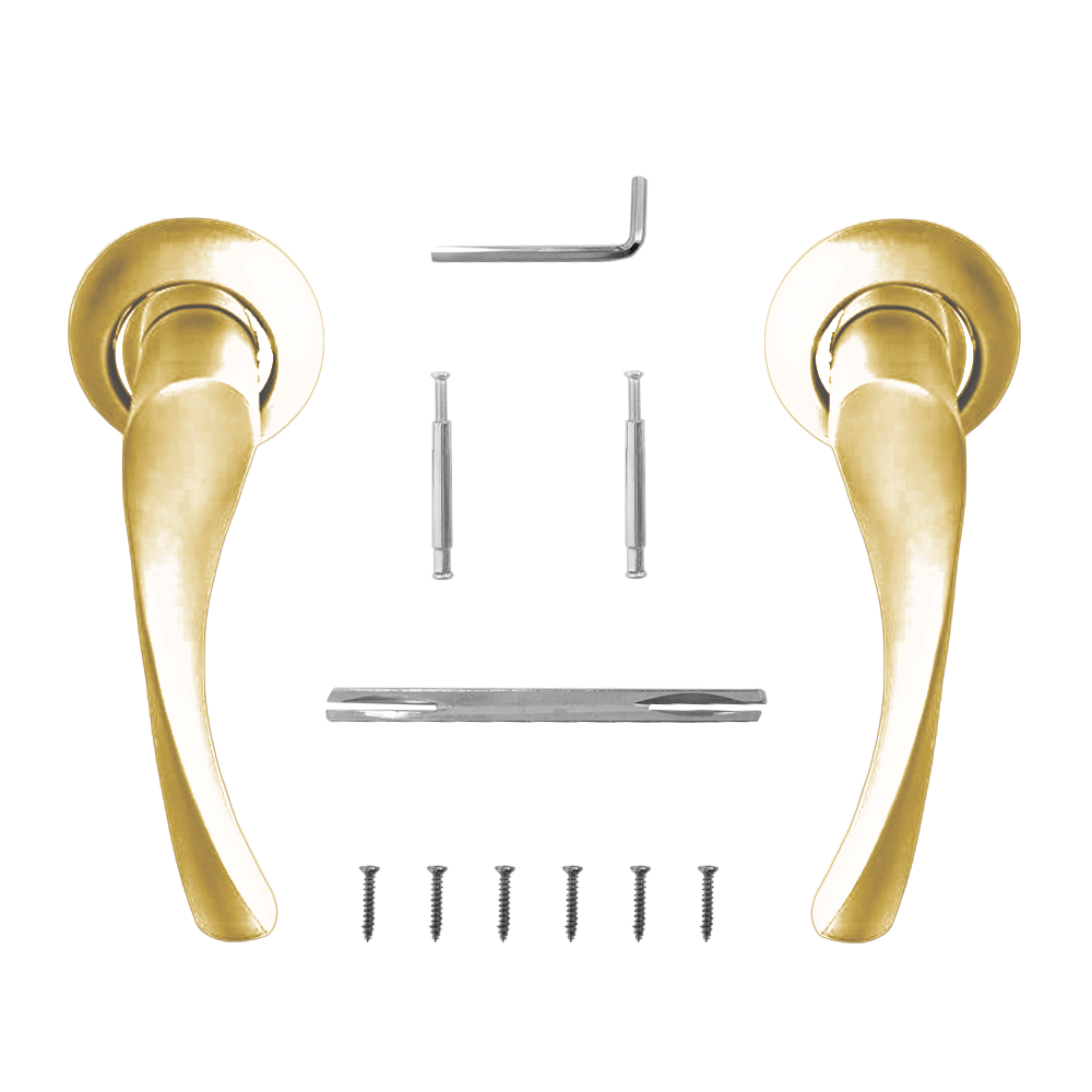 Ручка раздельная Trodos 11-08 GP золото