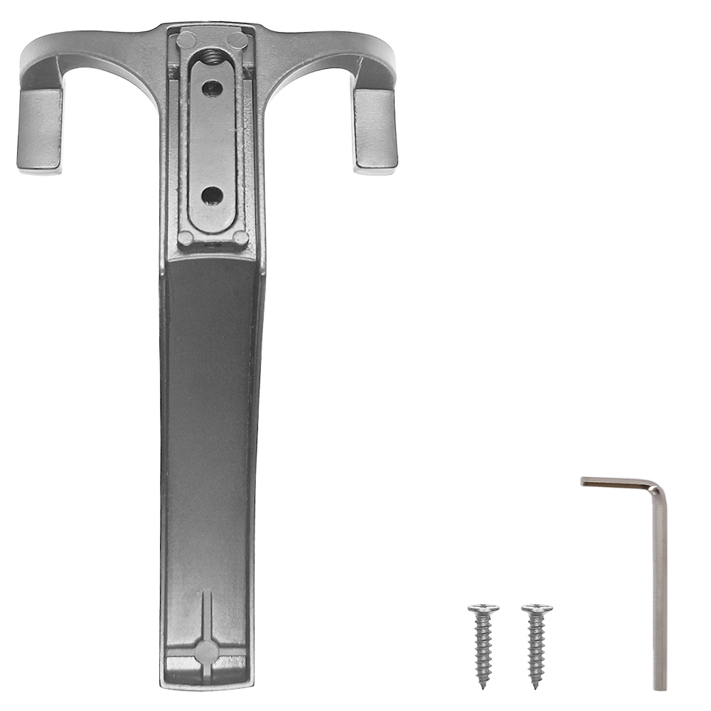 Крючок мебельный Trodos " ZY-146A" 3-рожковый, сплав ЦАМ, хром матовый