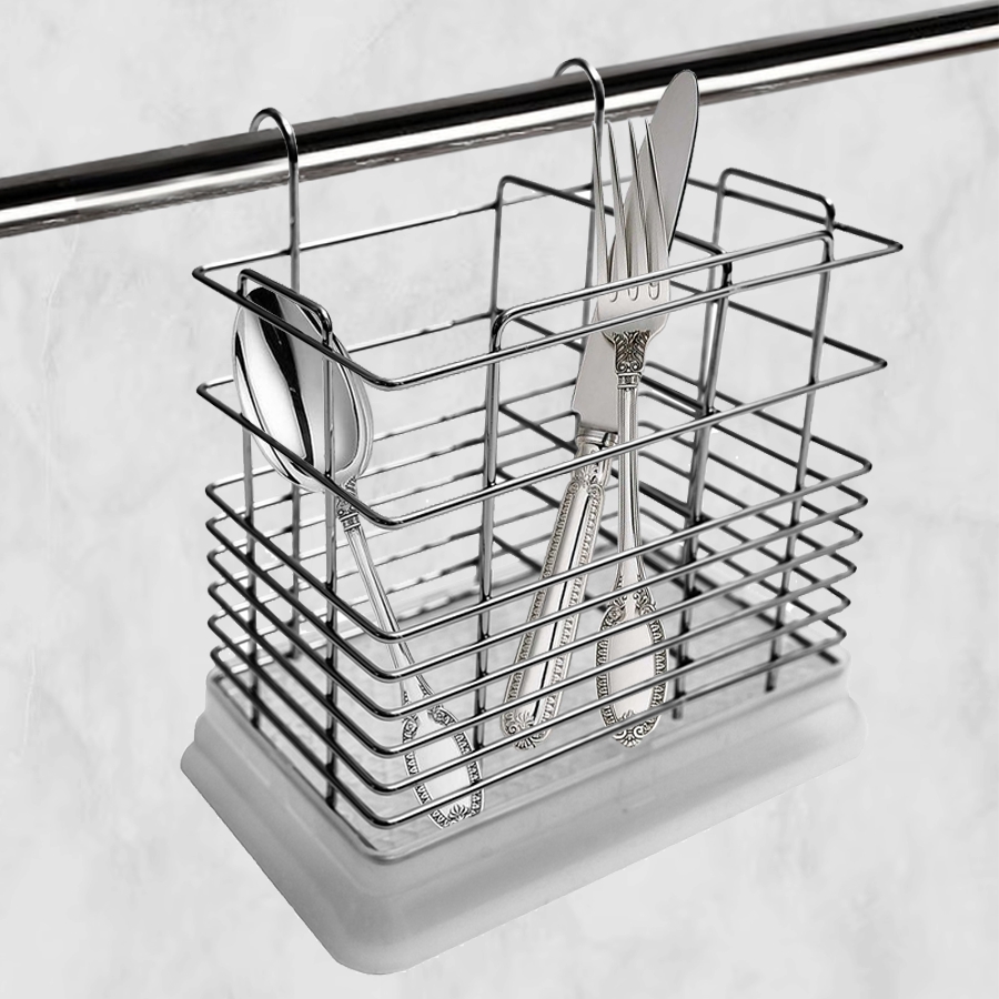 Сушилка для ложек на рейлинг Trodos "АЕ-204", хром