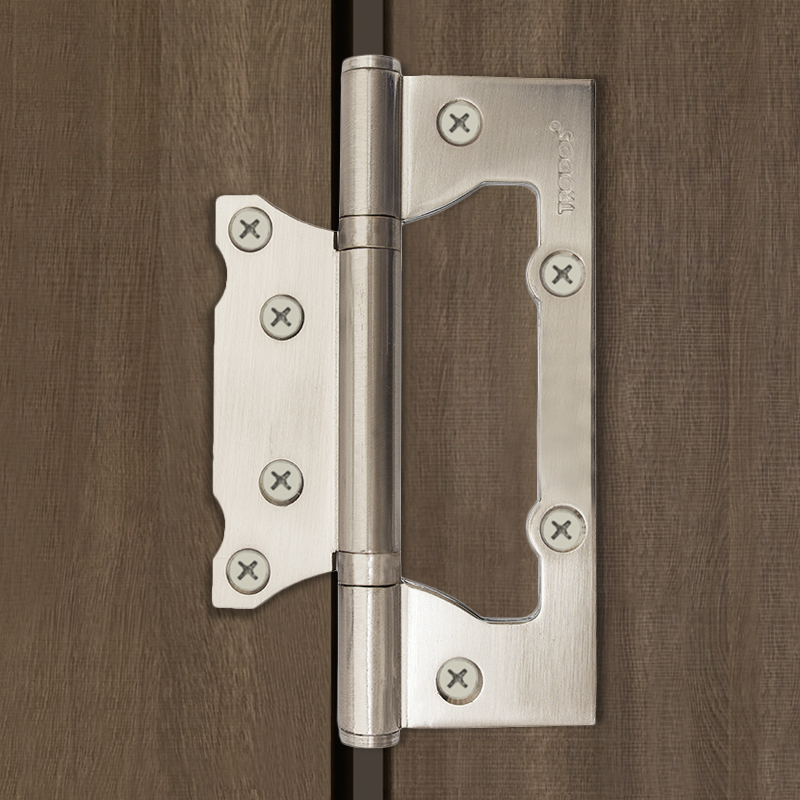 Петля накладная Trodos 125х75х2,5 SN без врезки, никель