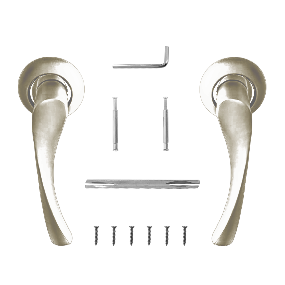 Ручка раздельная Trodos 11-08 SN никель