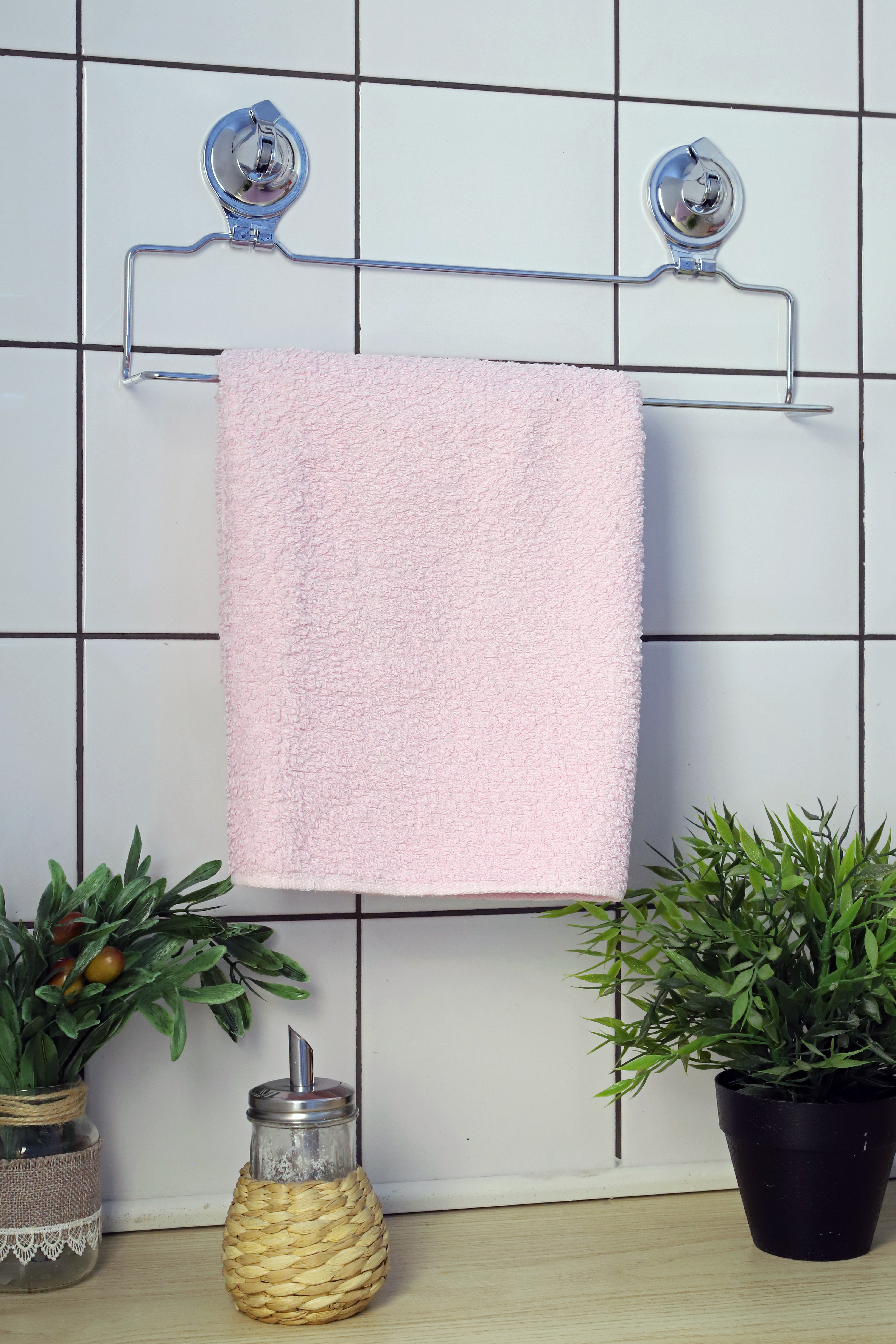 Держатель для полотенца 1-ый Delphinium Air-lock "BI-3003", хром