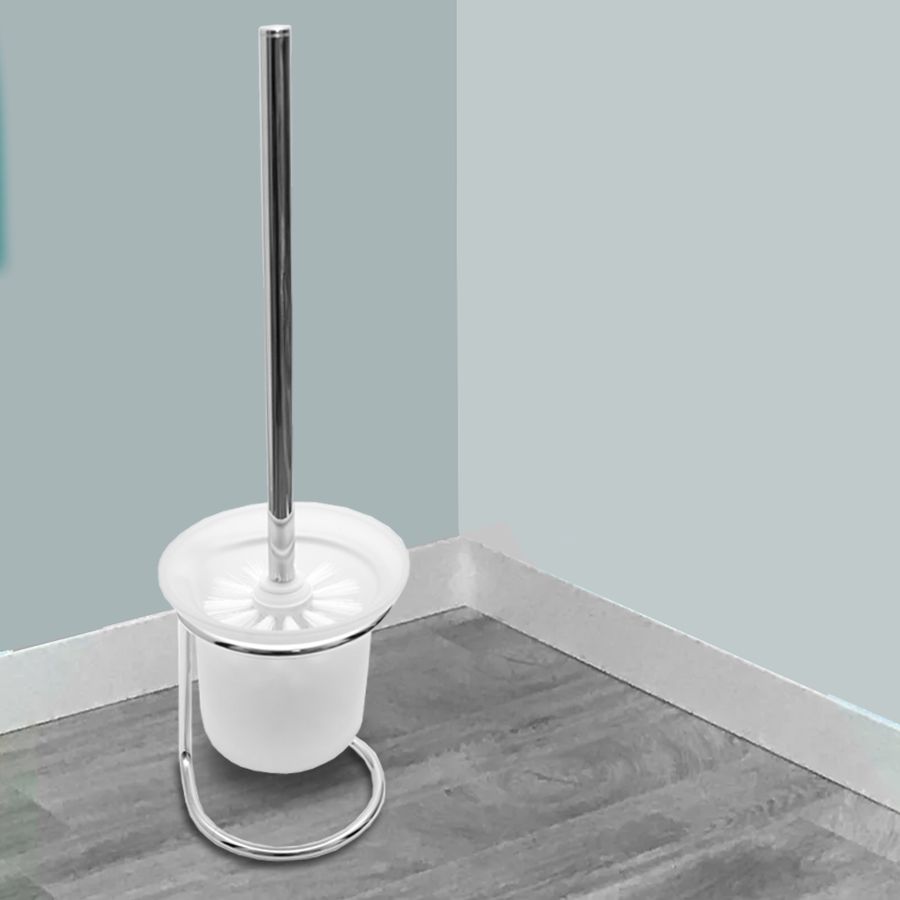 Ерш напольный Delphinium "Y590", пластик, хром