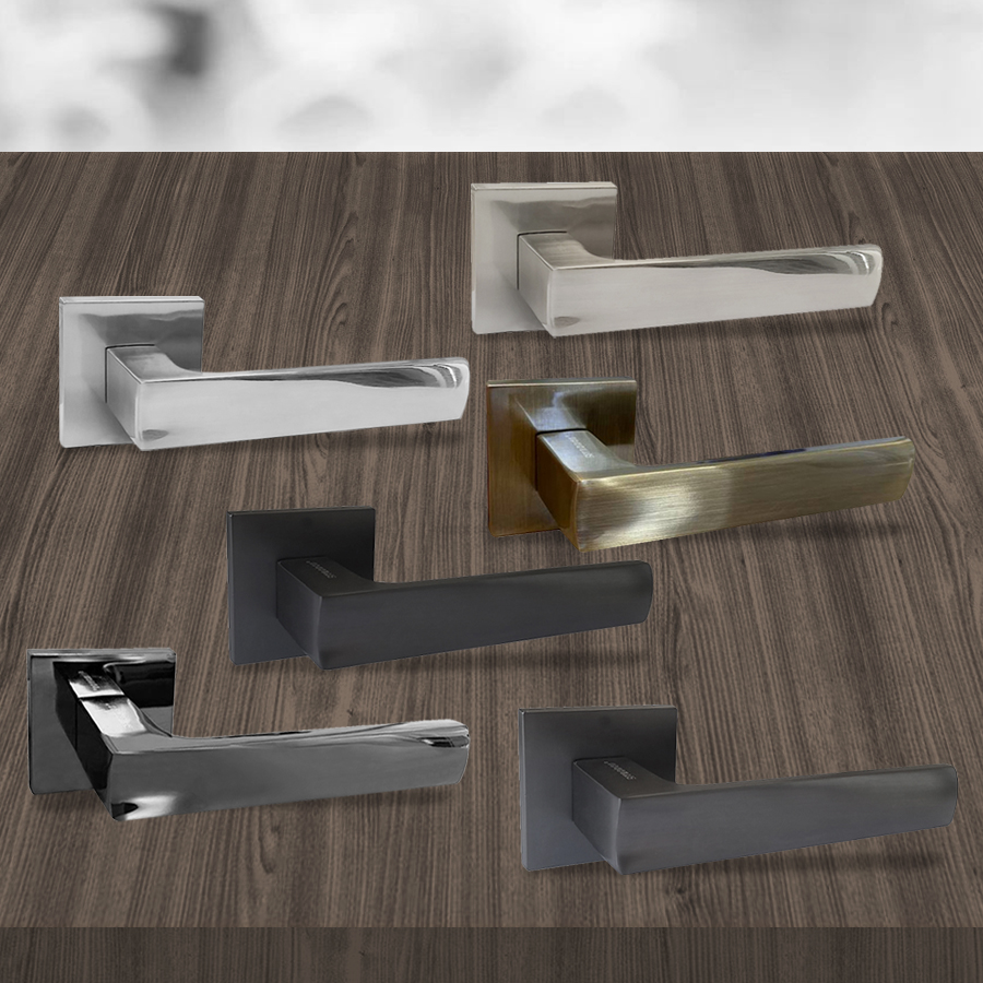 Ручка раздельная Trodos 845-03 slim BL черный