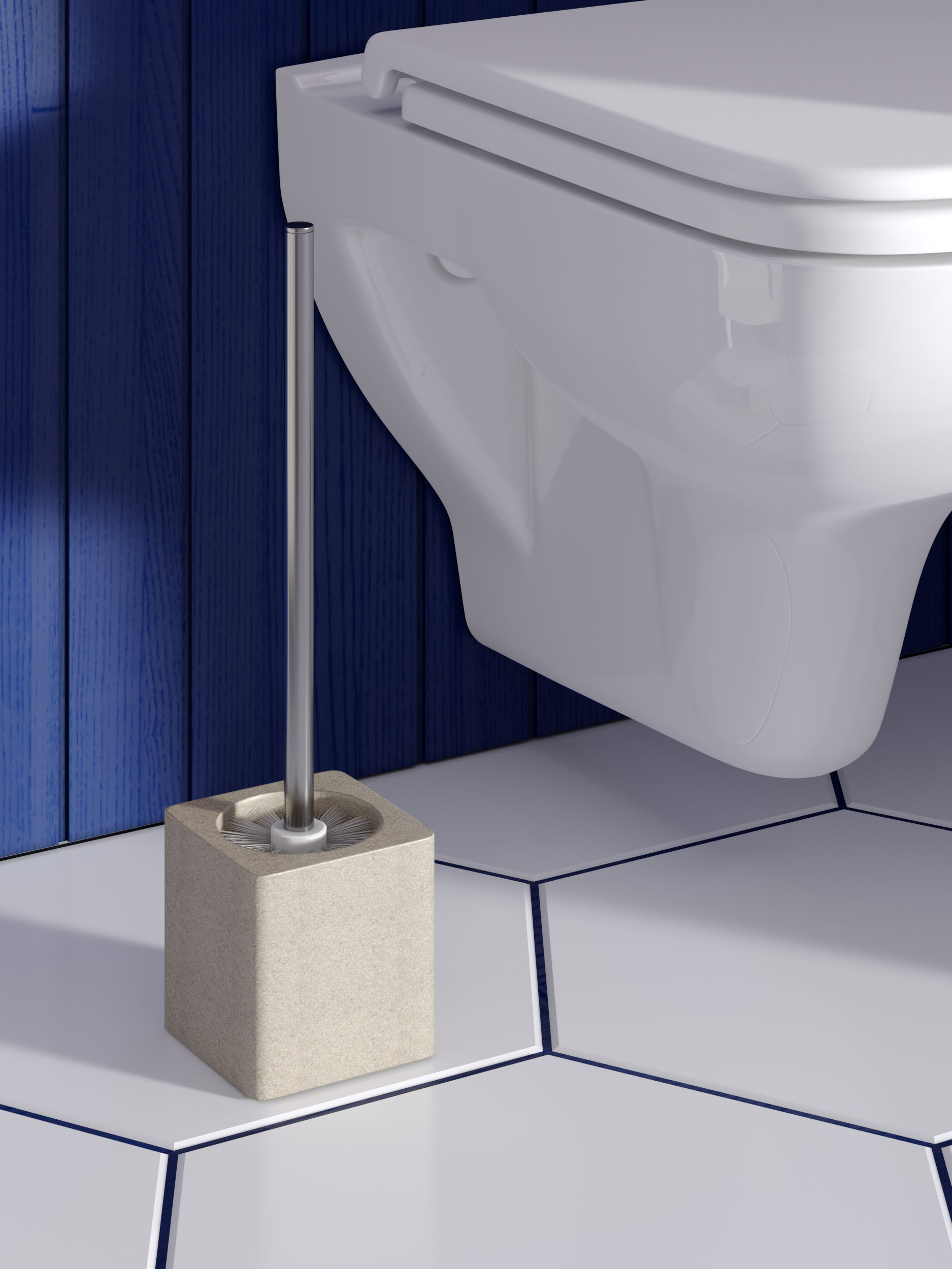 Ёрш сантехнический Zenfort "Sandy", полирезина