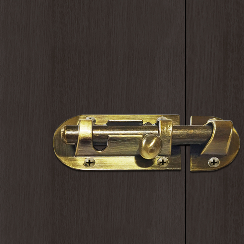 Шпингалет Trodos ZY-113/L70 AB бронза