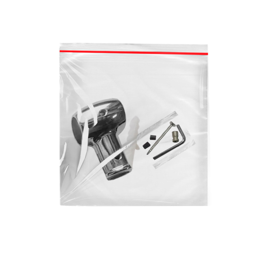 Крепление рейлинга Trodos "Ретро" D16, хром