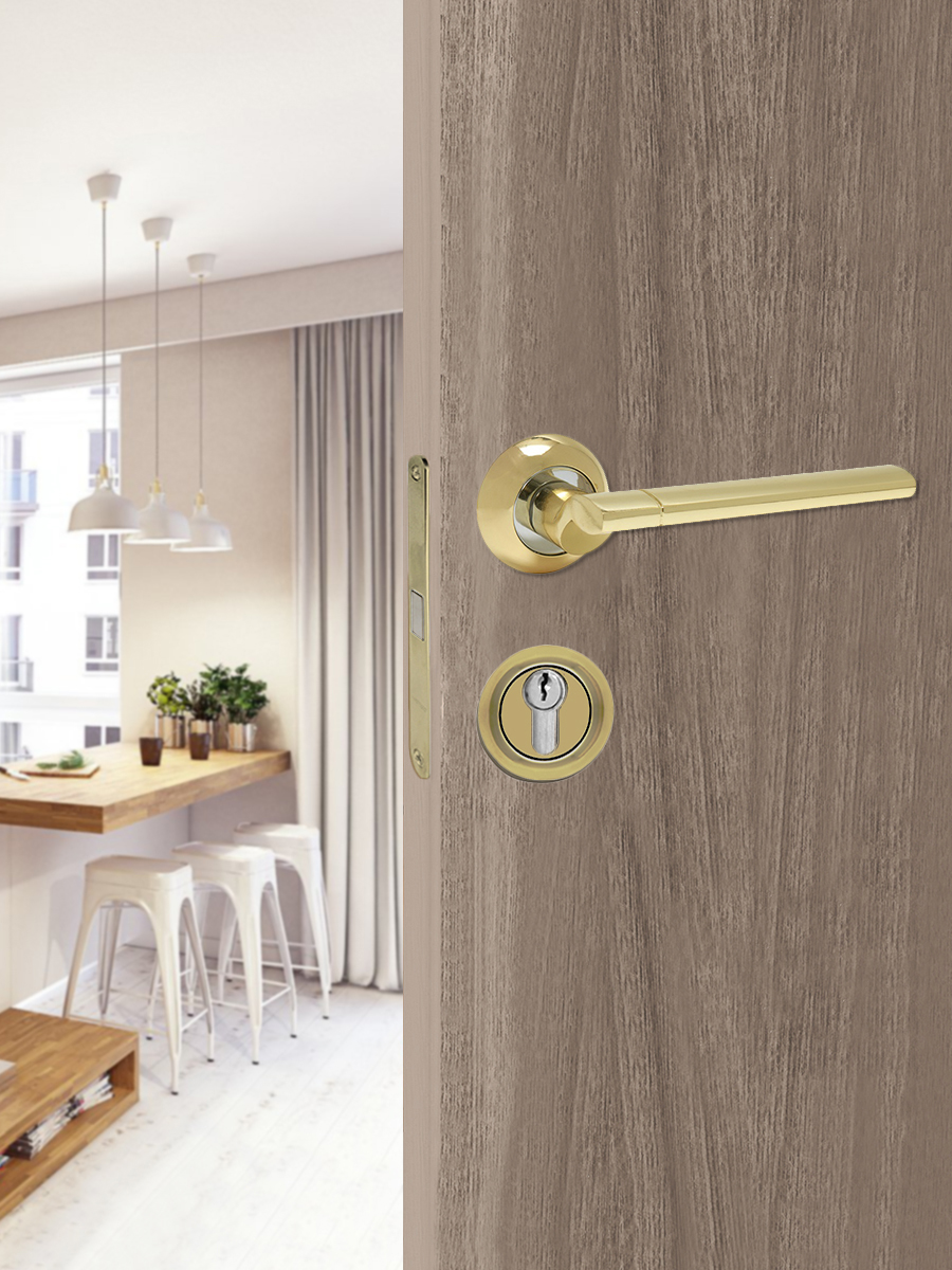 Накладка на цилиндр Trodos ET-08 GP золото