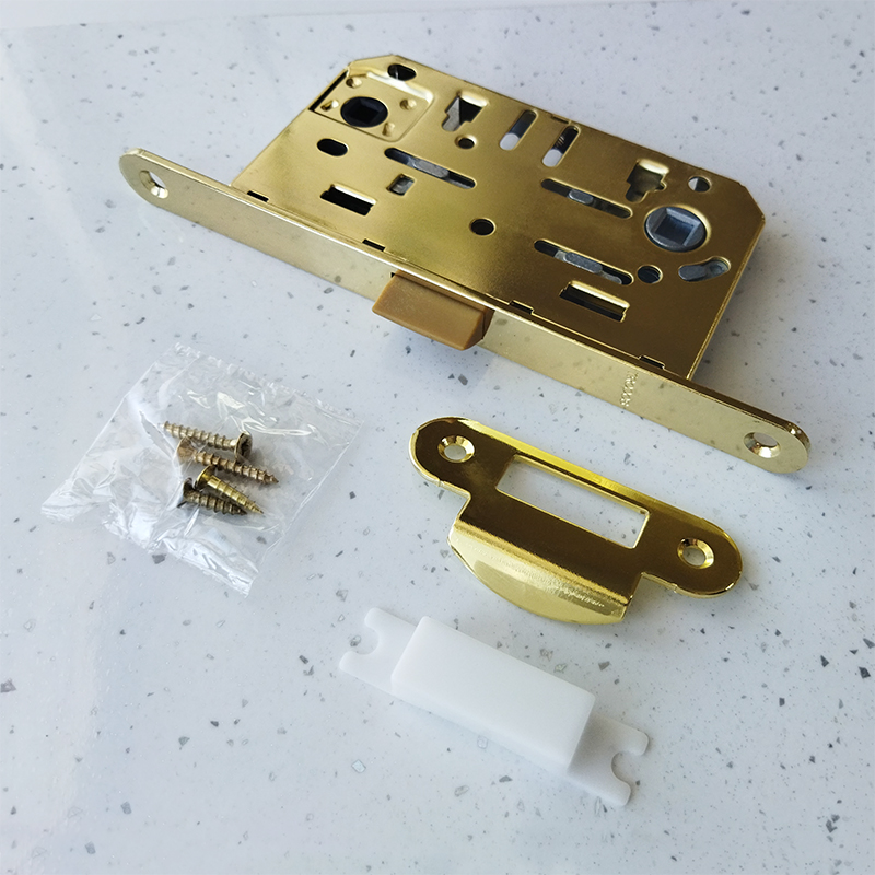 Защелка врезная Trodos SD600-96WC/P GP пластик, золото